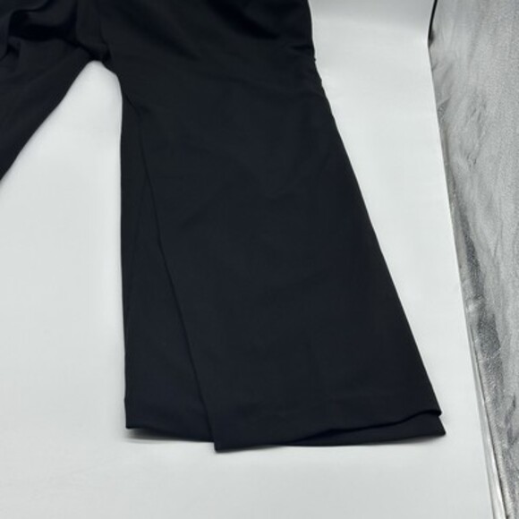 Adrianna Papell Plus Size 16W Black Flutter One Shoulder Wide Leg Jumpsuit NWT - Picture 6 of 16